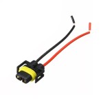 Soclu auto plastic H11, adaptor pentru becuri sau leduri